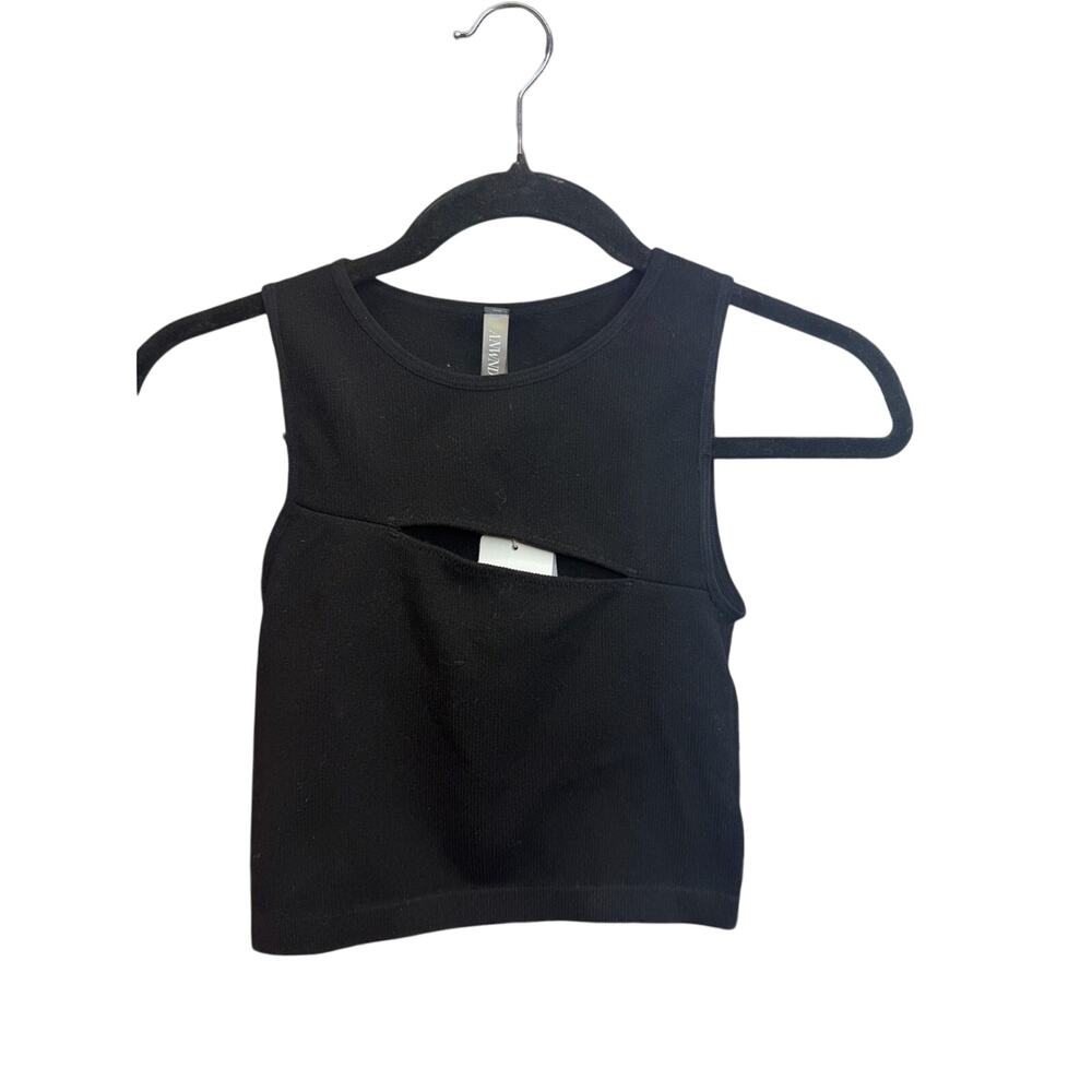 Women’s ANWND Black Crop Top Size Small nwt